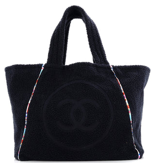 Chanel Coco Beach Tote Terry Cloth