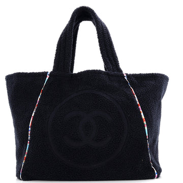 Chanel Coco Beach Tote Terry Cloth