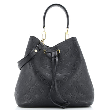 Louis Vuitton NeoNoe Handbag Monogram Empreinte Leather MM