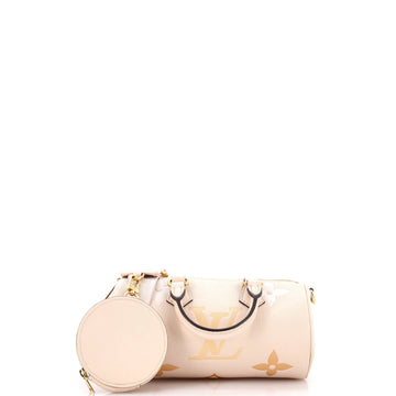 Louis Vuitton Papillon Handbag By The Pool Monogram Empreinte Giant BB