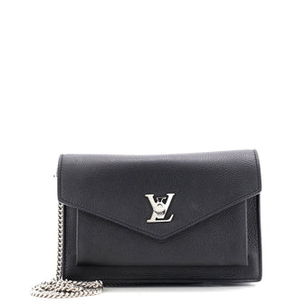 Louis Vuitton Mylockme Chain Pochette Leather