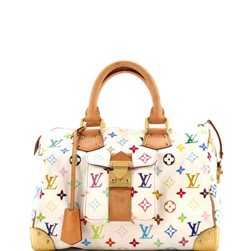 Louis Vuitton Speedy Handbag Monogram Multicolor 30