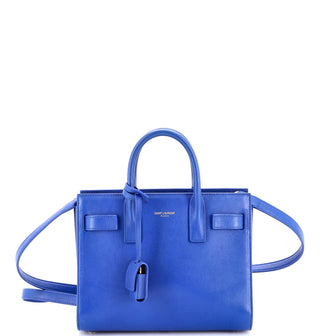 Saint Laurent Sac de Jour Bag Leather Nano