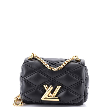 Louis Vuitton Pico GO-14 Handbag Malletage Leather