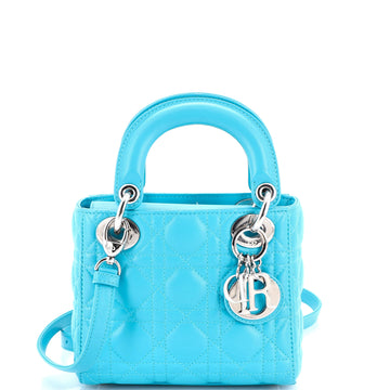 Christian Dior Lady Dior Bag Cannage Quilt Lambskin Mini
