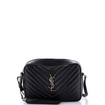 Saint Laurent Lou Camera Bag Matelasse Chevron Leather Small
