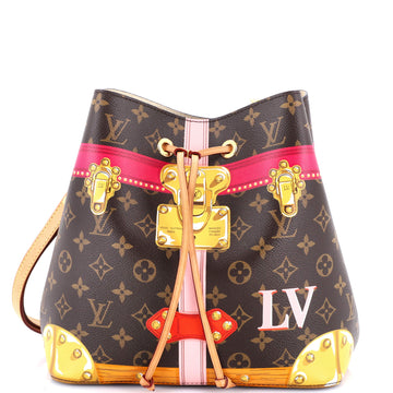 Louis Vuitton NeoNoe Handbag Limited Edition Summer Trunks Monogram Canvas