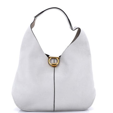 Salvatore Ferragamo Gancini Margot Hobo Leather