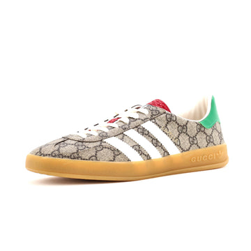 Gucci x Adidas Women's Gazelle Sneakers GG Coated Canvas