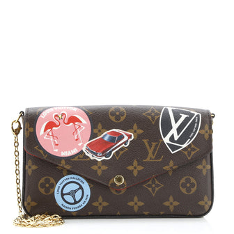 Louis Vuitton Felicie Pochette Limited Edition Monogram Canvas