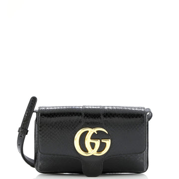 Gucci Arli Shoulder Bag Python Small