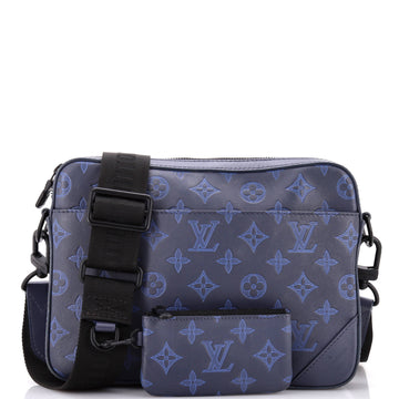 Louis Vuitton Duo Messenger Bag Monogram Shadow Leather