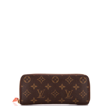 Louis Vuitton Clemence Wallet Monogram Canvas