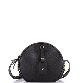 Louis Vuitton Boite Chapeau Souple Bag Monogram Empreinte Leather MM