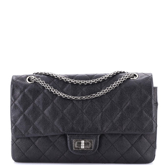 Chanel Reissue 2.55 Flap Bag Quilted Caviar 227