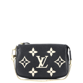 Louis Vuitton Pochette Accessoires Bicolor Monogram Empreinte Giant Mini