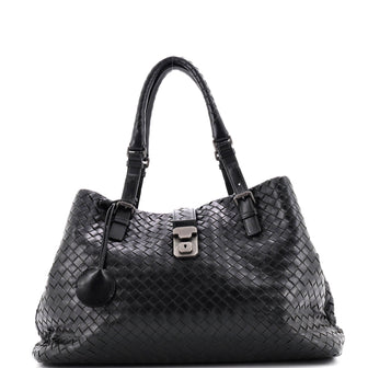 Bottega Veneta Roma Bag Intrecciato Nappa Large