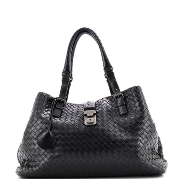 Bottega Veneta Roma Bag Intrecciato Nappa Large