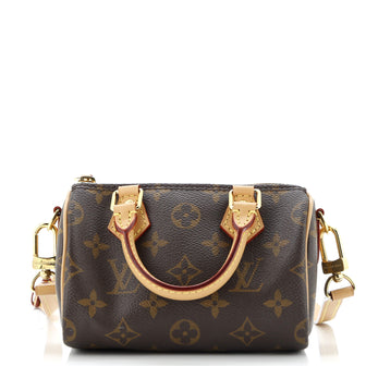 Louis Vuitton Speedy Bandouliere NM Bag Monogram Canvas Nano