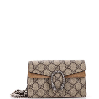 Gucci Dionysus Bag GG Coated Canvas Super Mini