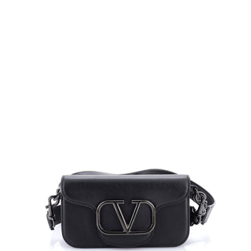 Valentino Garavani VLogo Flap Shoulder Bag Leather Mini