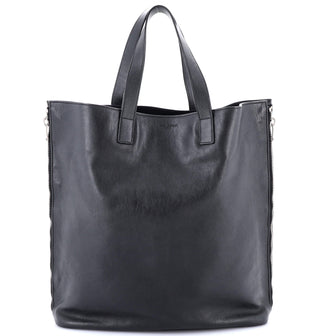 Saint Laurent Side Zip Shopper Tote Leather Tall