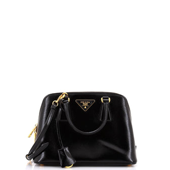 Prada Promenade Bag Vernice Saffiano Leather Small
