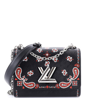 Louis Vuitton Twist Handbag Limited Edition Print Epi Leather MM