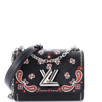 Louis Vuitton Twist Handbag Limited Edition Print Epi Leather MM