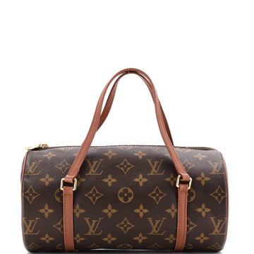 Louis Vuitton Papillon Handbag Monogram Canvas 26