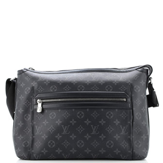Louis Vuitton Odyssey Messenger Bag Monogram Eclipse Canvas MM