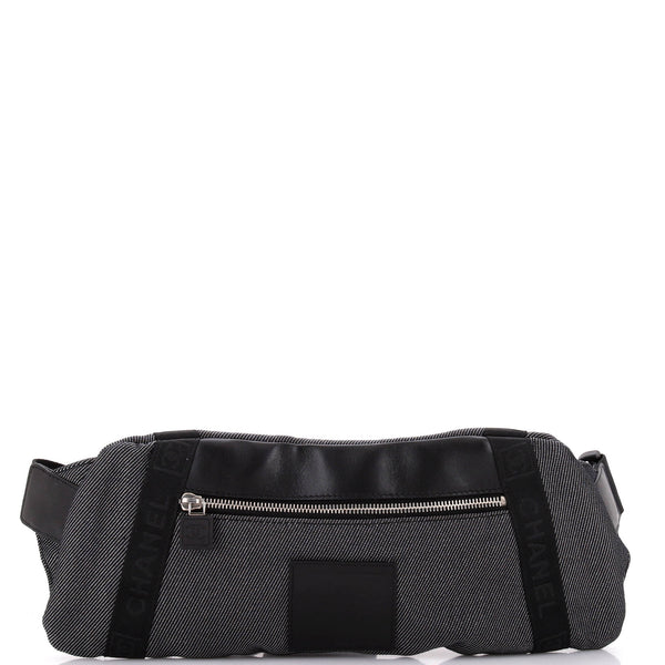 Chanel Sport Line Waist Bag Canvas Medium Black 34168635
