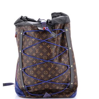 Louis Vuitton Outdoor Backpack Limited Edition Monogram Canvas