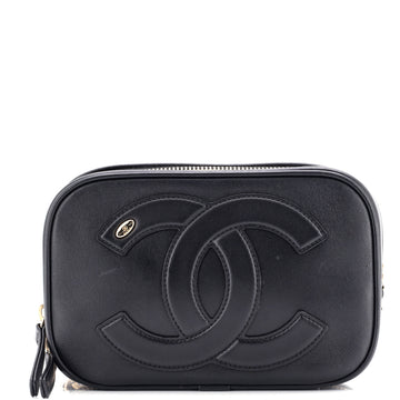 Chanel CC Mania Zip Around Belt Bag Lambskin