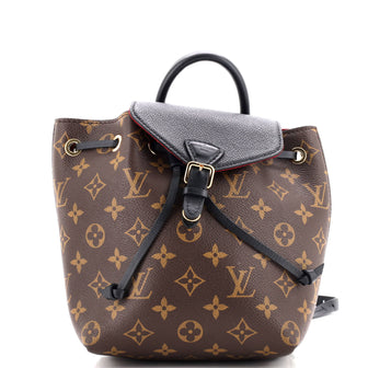 Louis Vuitton Montsouris NM Backpack Monogram Canvas with Leather BB
