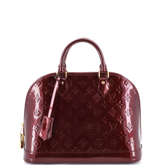 Louis Vuitton Alma Handbag Monogram Vernis PM