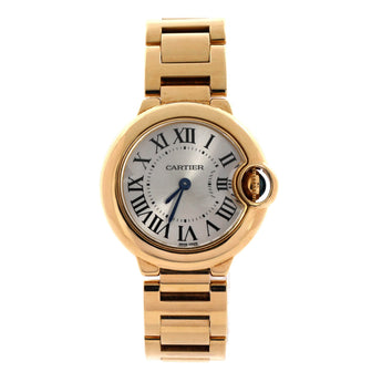 Ballon Bleu de Cartier Quartz Watch Yellow Gold 28