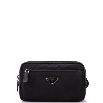Prada Front Pocket Belt Bag Re-Nylon with Saffiano Leather