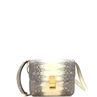 Celine Classic Box Bag Lizard Teen