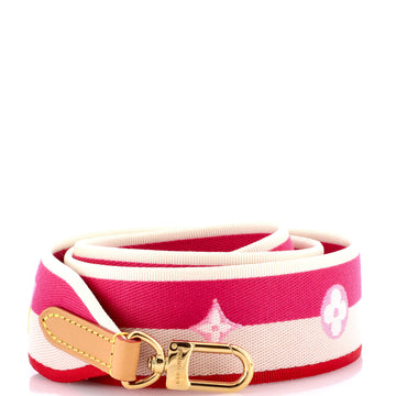 Louis Vuitton Logo Shoulder Strap Jacquard Wide