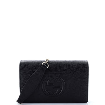 Gucci Soho Wallet on Chain Leather
