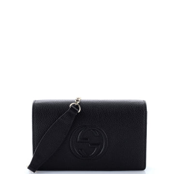 Gucci Soho Wallet on Chain Leather
