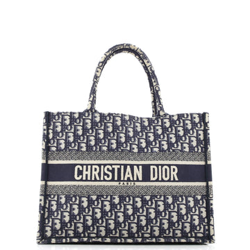 Christian Dior Book Tote Oblique Canvas Medium