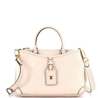 Louis Vuitton Trianon Handbag Monogram Empreinte Giant PM Neutral 3417771