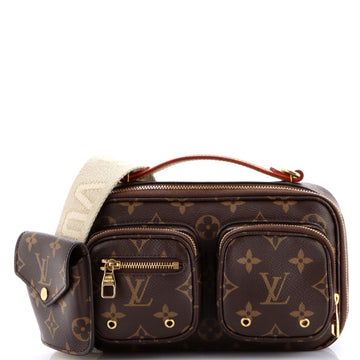 Louis Vuitton Utility Crossbody Bag Monogram Canvas