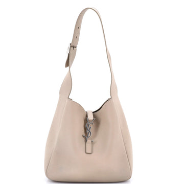 Saint Laurent Le 5 a 7 Supple Hobo Leather Small