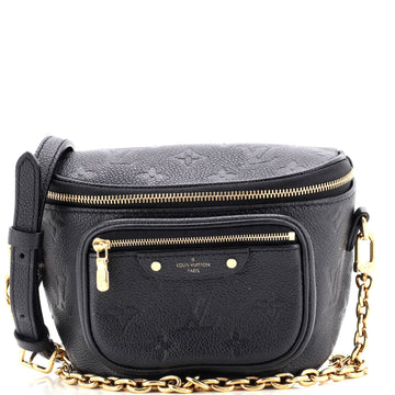 Louis Vuitton Bum Bag Monogram Empreinte Leather Mini
