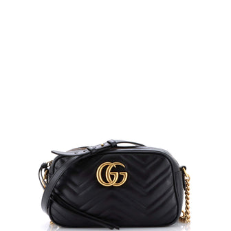 Gucci GG Marmont Shoulder Bag Matelasse Leather Small