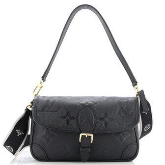 Louis Vuitton Diane NM Handbag Empreinte Leather