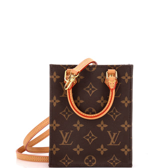 Louis Vuitton Petit Sac Plat Bag Monogram Canvas